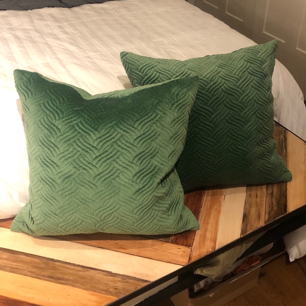 2 H&M Home cushion/throw pillow covers